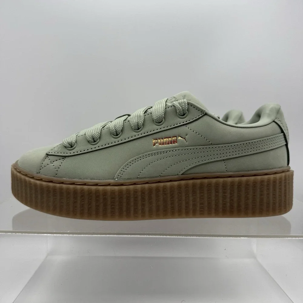 NEW Puma Creeper Phatty Nubuck Green Fog 399867.02 Size 1C Toddler Kids